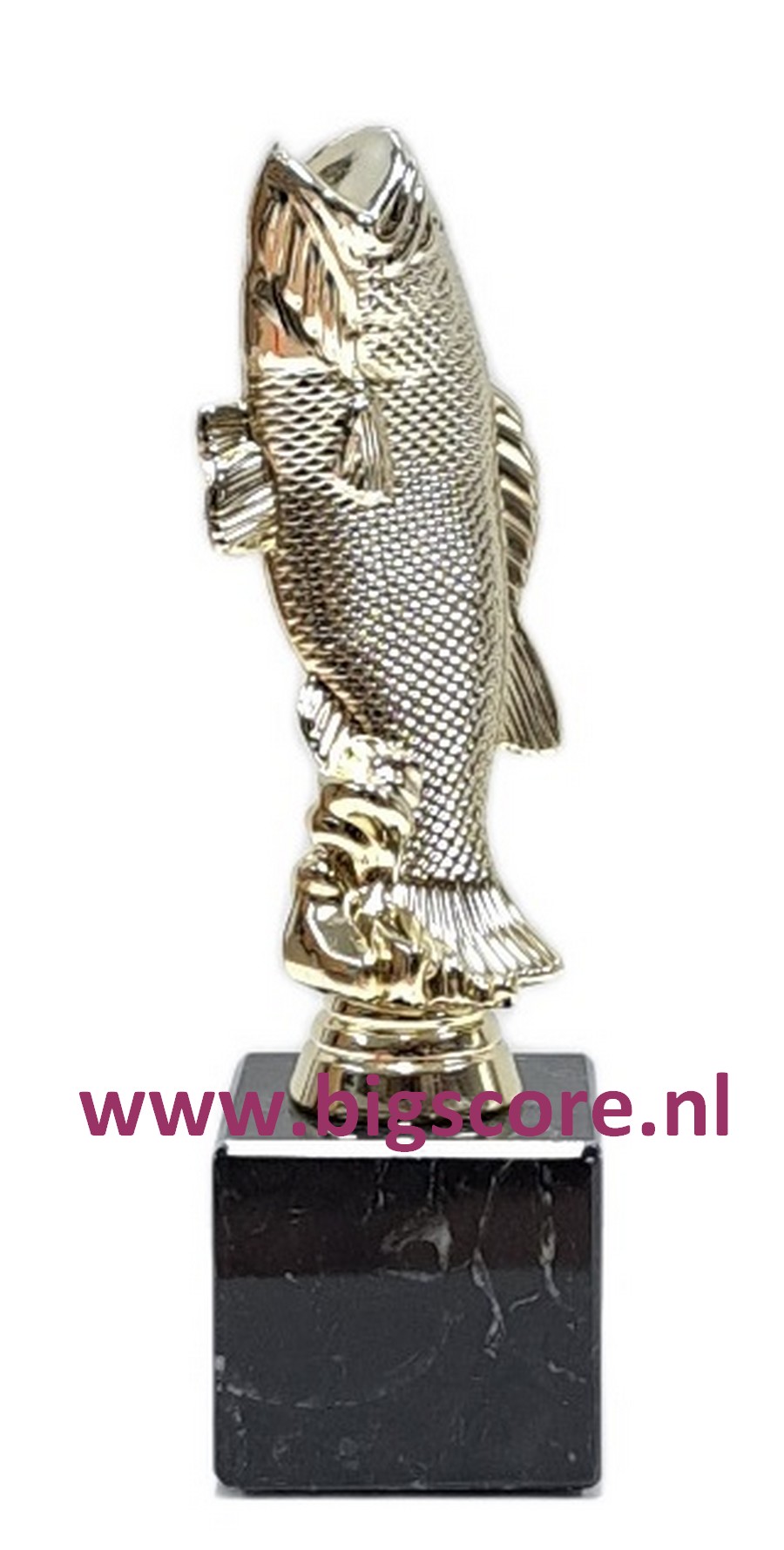 Vis Groot Kunststofstandaard BSST012 Goud